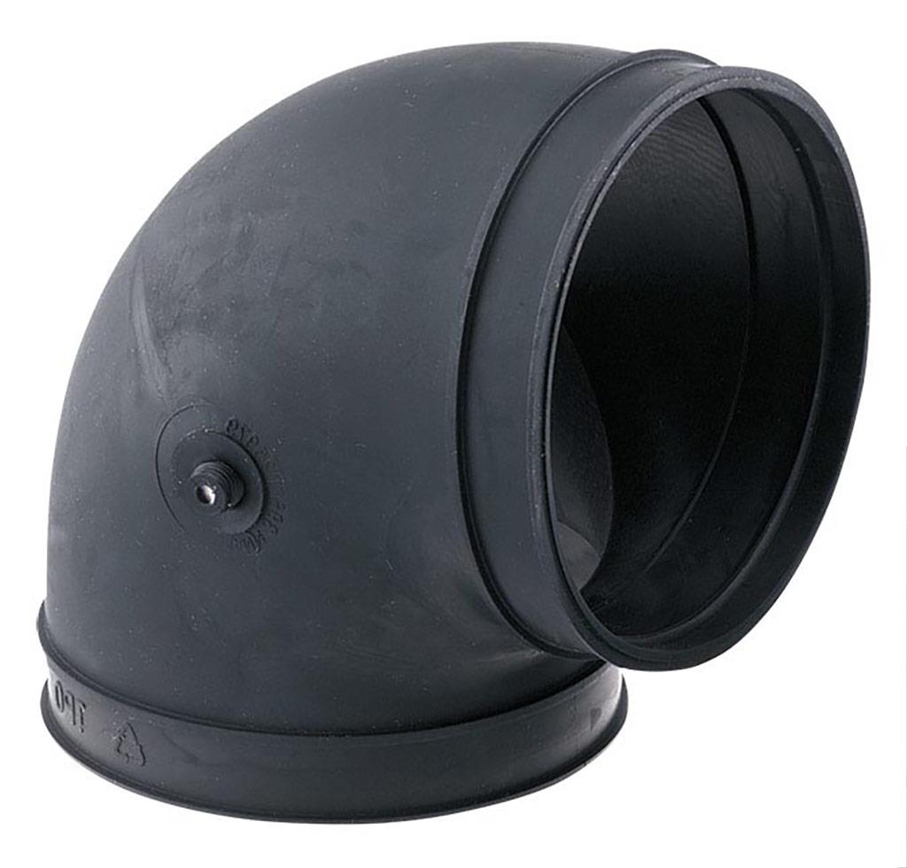 Rubber elbow 90