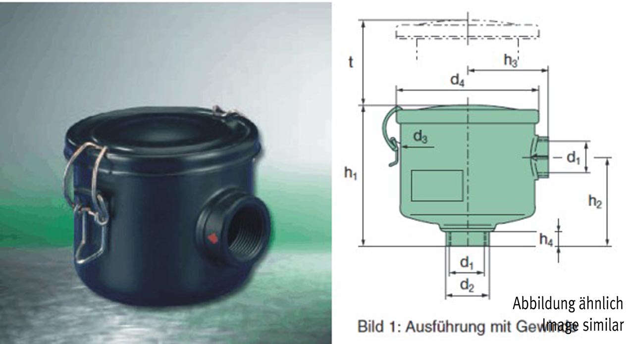 Vacuum filter G 2 1/2"