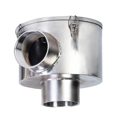 Vacuum filter housing V4A